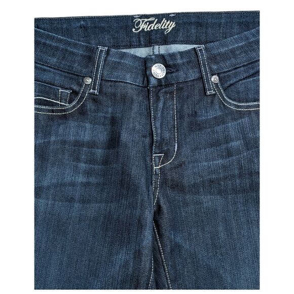 Fidelity Jason Trotzuk Royal Denim Houston Calvary Skinny Fit Jeans Size 26 NWOT - Picture 3 of 9